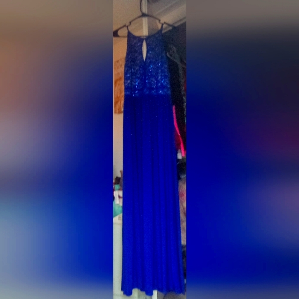 Royal Blue long dress